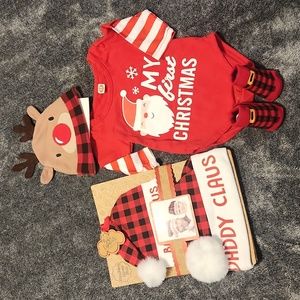My first Christmas baby items
